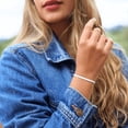 thumbnail image 4 of Pulsera Luck Strings de Cuerda de Cera Blanca Impermeable y Ajustable, 4 of 6