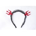 thumbnail image 2 of Serre-tête d'Halloween pour Femmes Devil, Fournitures de Fête Mardi Gras (Trident), 2 of 3