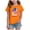Orange, variant on Toddler USA shirt Girls July 4th Patriotic Shirt American Flag Short Sleeve Tshirts for Girl 2-9Y 10-14Y(Orange,2-3 Years)