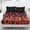 Candy Cane, variant on Qpednta Gingerbread Fitted Sheet Set 3 Pieces Fitted Sheet Set with 2 Pillowcases Soft Fitted Sheet Breathable Bed Sheets Washable Bedding Set for Bedroom Decor
