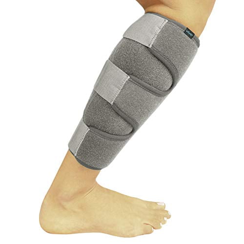 Vive Calf Brace - Adjustable Shin Splint Support - Lower Leg ...