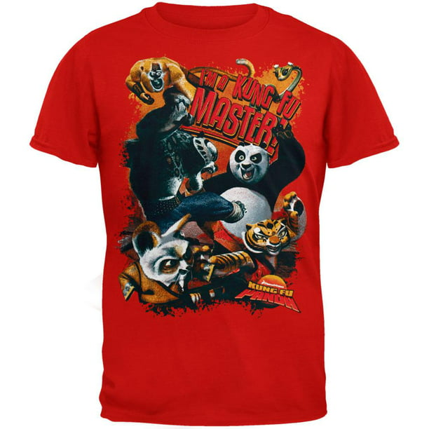 Kung Fu Panda - Kung Fu Panda - I'm A Master Juvy T-Shirt - Walmart.com ...