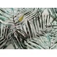 thumbnail image 4 of oneOone Cotton Cambric Dark Green Fabric Leaves Dress Material Fabric Print Fabric By The Yard 56 Inch Wide, 4 of 4