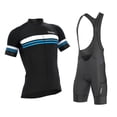 thumbnail image 2 of Men's Classic Black Short Sleeve Jersey, Bib Shorts, 2 of 13