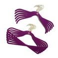 thumbnail image 1 of Joy Huggable Hangers Suite/Shirt 72 Piece Plus Bonuses~ (Violet Purple/Brass), 1 of 4