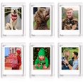 thumbnail image 1 of Magnetic Refrigerator Mini Picture Frames, 2.36x3.54 Acrylic Magnetic Clear Photo Frames, 2x3 Mini Film Picture Frame Compatible with Instax/Polaroid Camera for Fridge/Locker/Wall, 6 Pack, 1 of 6