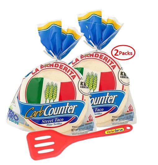 La Banderita Carb Counter® Street Taco Flour Tortillas 0g Net Carbs