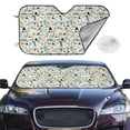 thumbnail image 2 of Daiia Cartoon Dinosaur Windshield Sun Shade for Car SUV Truck (Medium ), Car Sun Shade Windshield, Car Shades for Front Windows, Sunshade for Car Windshield, 2 of 7