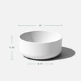thumbnail image 4 of Veradek Mason Series Kona Bowl 14" Plastic-Stone Planter 2-Pack White, 4 of 9