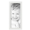 thumbnail image 2 of ArtToFrames 8" x 20" White Picture Frame, 8x20 inch White MDF Poster Frame (WOM-4443), 5 Pack, 2 of 8