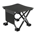 thumbnail image 2 of Dualoai Folding Camping Stool Foot Rest Stool Compact Lightweight with Side Pocket Small 28cmx28cmx23cm, 2 of 9