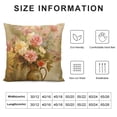 thumbnail image 5 of ONETECH  Shabby Chic Rose Soft Pillows Case Soft Throw Pillow Double-Sided Digital Printing Couch Pillowcase, 5 of 5