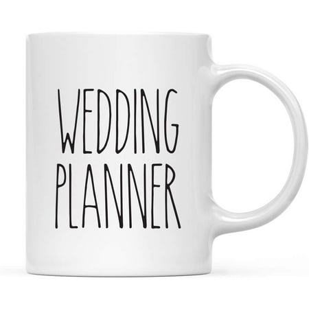 

CTDream Simple Rustic Farmhouse Kitchen Decor 11oz. Ceramic Coffee Tea Mug Gift Wedding Planner 1-Pack Wedding Thank You Gift Ideas