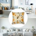 thumbnail image 5 of BANET Pillow Covers Set of 2 Summer Yellow Green Throw Pillows Pillowcases for Sofa 12x12in, 5 of 7