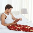 thumbnail image 5 of Bingfone Fire Extinguisher Mens All Over Print Sleep Pajama Pants-Large, 5 of 5