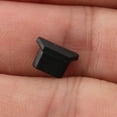 thumbnail image 3 of Smartphone Rubber Anti Dust Micro USB Port Cap Cover Protective Black 20pcs, 3 of 3
