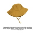 thumbnail image 4 of Sombrero de pescador Jumpingount amarillo a prueba de sol, 4 of 6