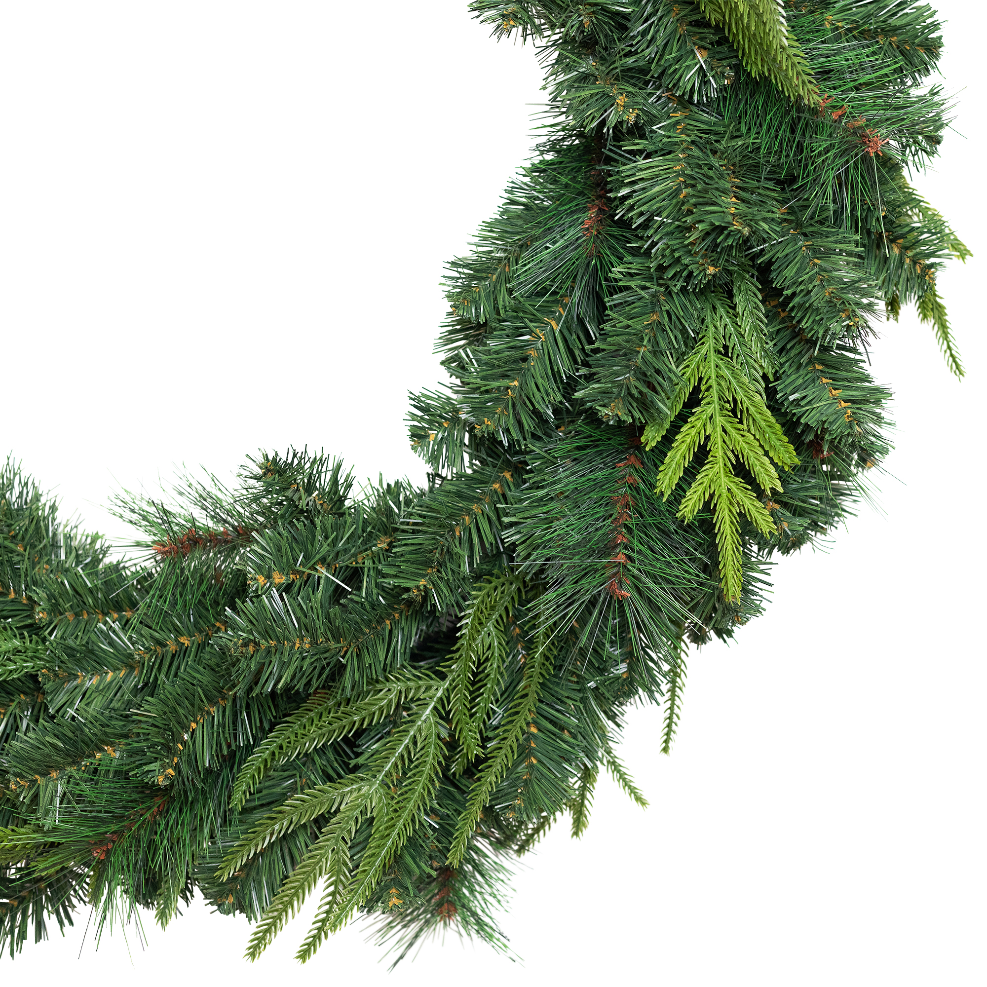 Cedar and Pine Artificial Christmas Wreath - 36" - Unlit