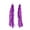 lilac colour, variant on 1Pair Long 28cm / 11.02inch Bike Streamer Tricycle for Kids, Children Handlebar Grip Tassel Ribbon