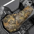 thumbnail image 3 of KUIFORTI Brown Camouflage ATV Seat Cover Non-Slip Easy Installation Four Wheeler Accessories Seats Protect Compatible with Most ATV for Sportsman, Rancher,Foreman, Scrambler, 3 of 7