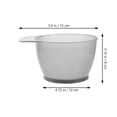thumbnail image 2 of FONDOTIN Grey Plastic Hair Dye Bowl with Scale Design Practical Tool for Hair Coloring and Styling, 2 of 7