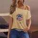 thumbnail image 1 of Fiudx Camisas de Mujer Camiseta Sin Mangas Camisola de Color Liso para Mujer Camiseta Sin Mangas Holgada, 1 of 3