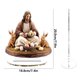 thumbnail image 2 of Decoración de mesa de conejo de Pascua con diseño hueco - Centro de mesa acrílico para casa u oficina, 2 of 5