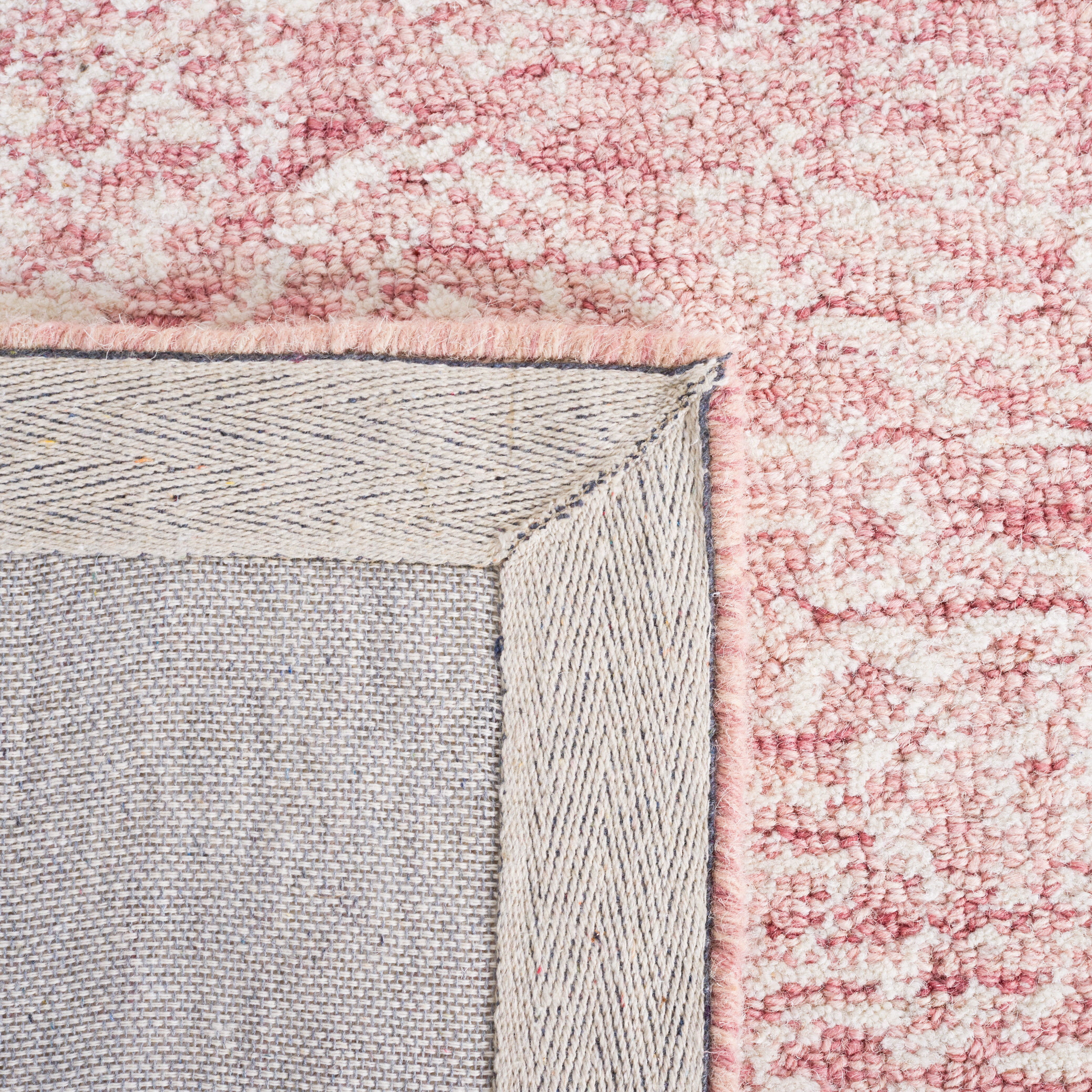 SAFAVIEH Metro Aditi Medallion Runner Rug, Pink/Ivory, 2'3" x 8'