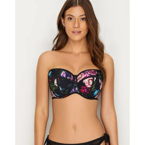 by panache Floral bikini top