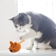 thumbnail image 3 of OUSITAID Cat Teaser Toy Creative Realistic Wool Pet Cat Simulation Mouse Toy with Catnips Pet Supplies, 3 of 8