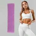 thumbnail image 4 of Unique Bargains 1 Pc Yoga Elastic Resistance Band for Stretching 14.17"x3.15" Purple, 4 of 5