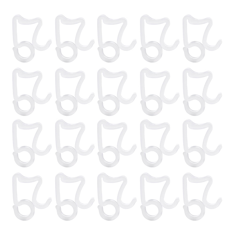 50pcs String Lights Holder Christmas Light Clips Gutter Hooks Stype