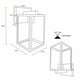 thumbnail image 5 of Lampara De Pared, Luz Ideal Farol Vitrin Negro., 5 of 5