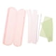 thumbnail image 3 of Set de Pajas Incluye 3pcs Pajas Rectas & 3 Paja Doblada & 2pcs Cepillos de Limpieza & 1 piece Paño de Limpieza Rosado perfecl Pajita, 3 of 8