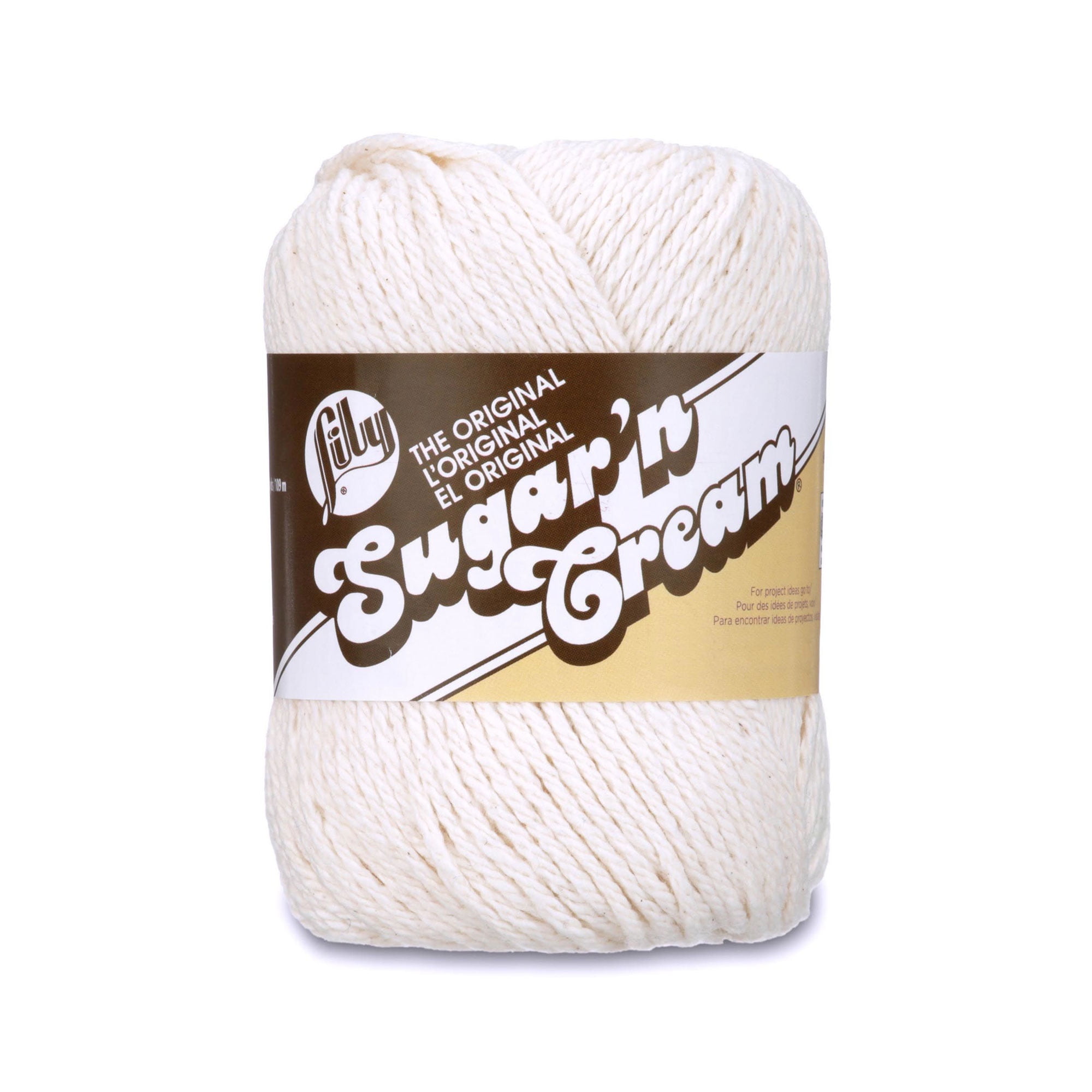 Lily Sugar'n Cream® le Fil Original, Coton #4 Moyen, 2,5oz/71g, 120 Yards