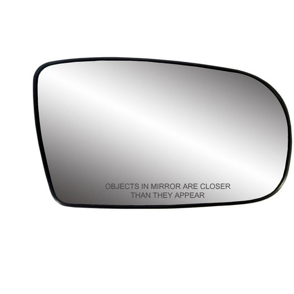 80072 - Fit System Passenger Side Non-heated Mirror Glass w/ backing plate, Chevrolet Cavalier, Pontiac Sunfire 95-05, 4 1/ 8" x 7" x 7 1/ 2"