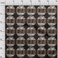 thumbnail image 3 of oneOone Polyester Spandex Light Brown Fabric Ocean Text With Texture Sewing Material Print Fabric By The Yard 56 Inch Wide, 3 of 4