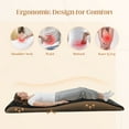 thumbnail image 3 of Lash Bed Topper, Ergonomic Lash Bed Foam Topper, High Density Massage Bed Topper, 3 of 7