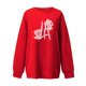 thumbnail image 3 of Blusa informal de moda con cuello redondo y manga larga para mujer con estampado de Halloween Pompotops FGAJ9294, 3 of 4