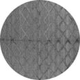 thumbnail image 1 of Ahgly Company Indoor Round Oriental Gray Industrial Area Rugs, 7' Round, 1 of 4