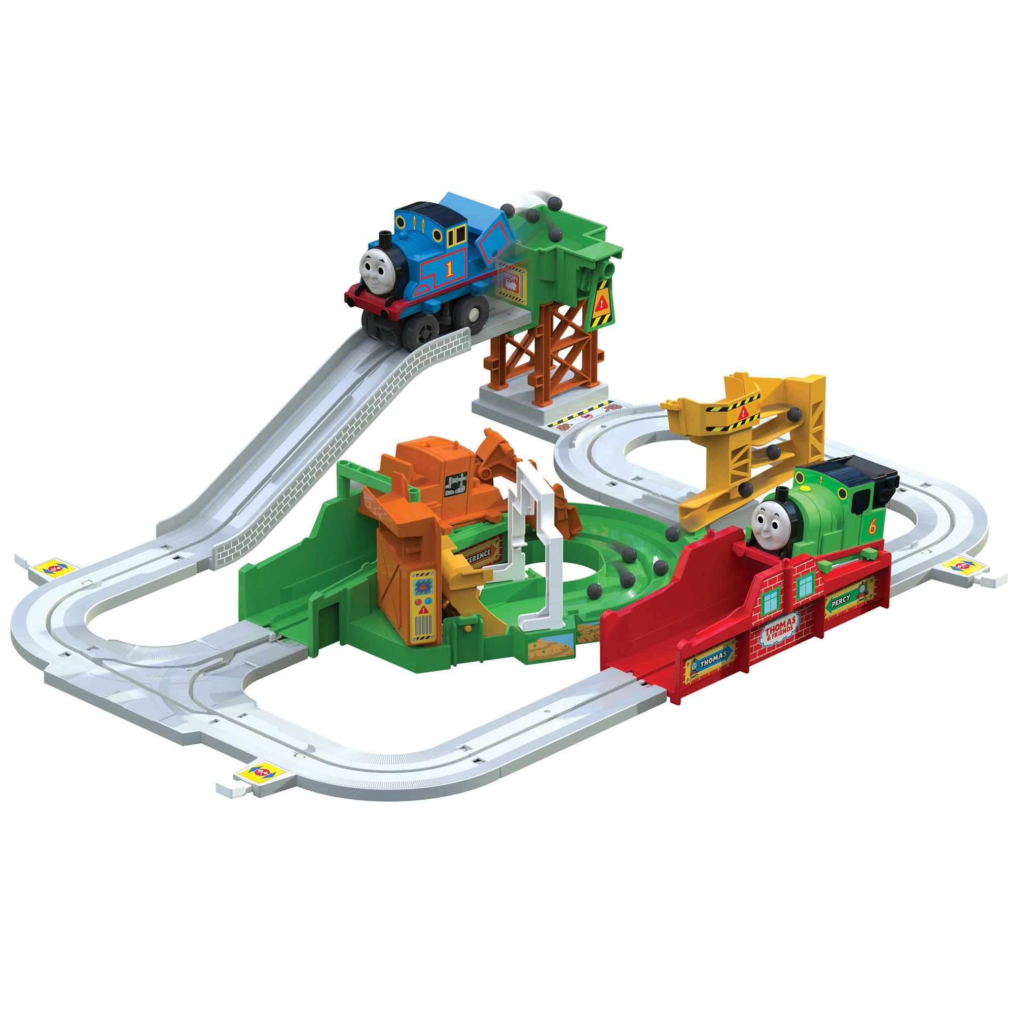 Thomas & Friends Windmill Destination Model Train Playset, 4 