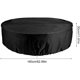 thumbnail image 5 of Cubierta redonda para piscina, cubierta redonda para spa, lona impermeable y resistente al polvo, cubierta protectora adecuada para todo tipo de piscinas redondas de 160 cm x 30 cm, 5 of 5