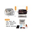 thumbnail image 5 of Bolso de mano para mujer con cadena de perlas y lentejuelas plateadas, nuevo diseño de marca de lujo, textura de cuero, malla, bolso de hombro para banquete de moda personalizado, 5 of 5