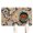 White-29, variant on Dog Food Mat with Retro Paisley Floral Ethnic Paisley Ornament Abstract Paisley Art Design, Durable Waterproof Absorbent Non-Slip