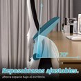 thumbnail image 4 of Silla de Oficina Ergonómica Giratoria con Respaldo de Malla Negra y Función Reclinable, 4 of 8