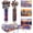 Big Ben, variant on General Small Jigsaw Puzzles for Adults Mini Puzzles 150 Pieces Small Puzzles Micro Piece Jigsaw Puzzles Travel Challenging Difficult Puzzles Big Ben Santorini Puzzle 6" x 4", Pack of 3