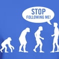 thumbnail image 3 of CafePress - Evolution Is Following Me Dark T Shirt - Men's Classic Graphic Cotton T-Shirt, 3 of 4