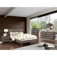 thumbnail image 7 of Allora 2pc Mid-Century Wood Bedroom Set - Queen + Nightstand in Gray, 7 of 7