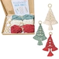thumbnail image 4 of Christmas Tree Diy Material Package Handmade Cotton String Woven, 4 of 5