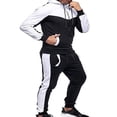 thumbnail image 3 of Men Sweatsuits Sets Men‘s Casual Tracksuit Set Long Sleeve Full-Zip Running Jogging Athletic Sweat Suits, 3 of 11